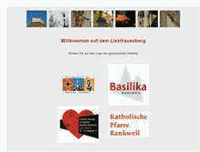 Tablet Screenshot of basilika-rankweil.at